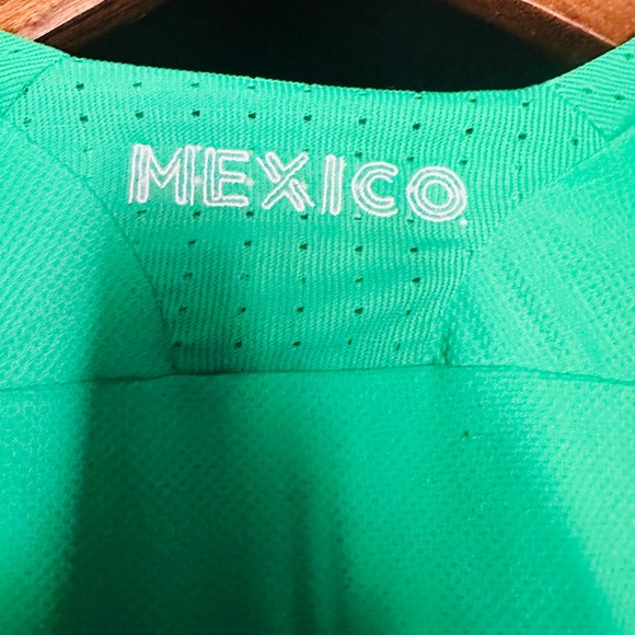 Adidas Green and Red Soccer Jersey - Picture 4 of 6